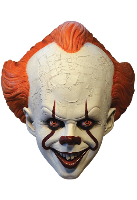Front view of Pennywise Mask