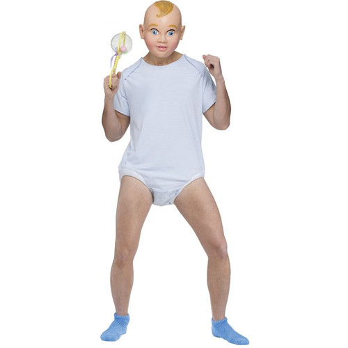 Big Baby Adult Costume- front view