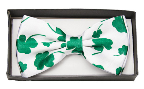 BOW TIE FOUR LEAF CLOVER