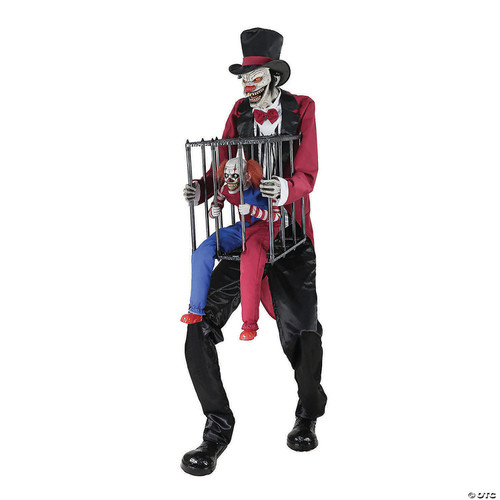 7' Rotten Ringmaster with Caged Clown