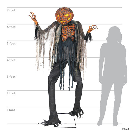 Animated Scorched Scarecrow- size comparison