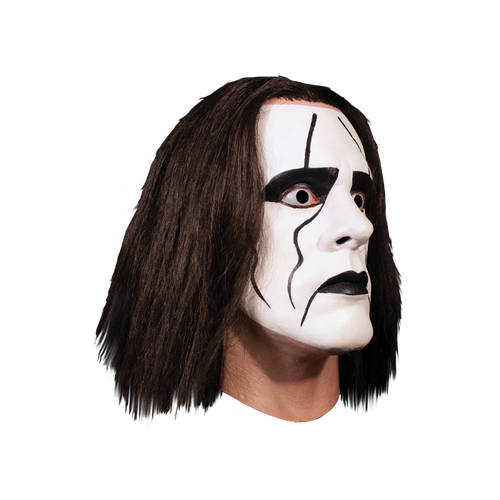 WWE Sting Full Head Latex Mask with Hair - Right