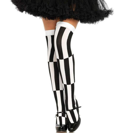Optical Illusion Thigh Highs