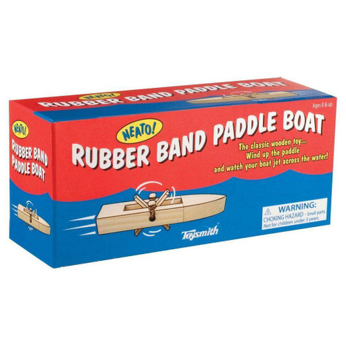 Rubber Band Paddle Boat- packaging