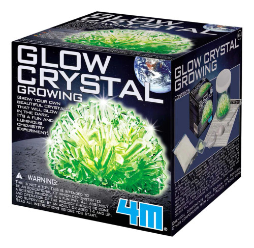 Glowing Crystal Growing Kit