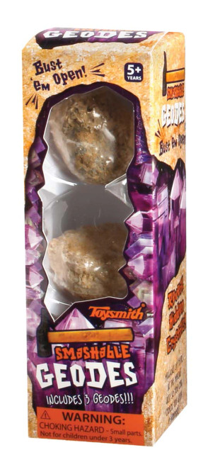 Smashable Geodes- packaging