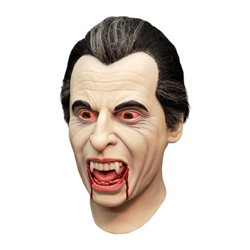 Left-side view of Dracula mask