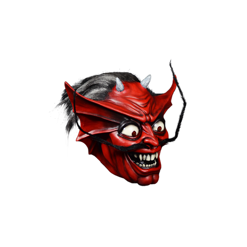 Right-side view of Devil Mask
