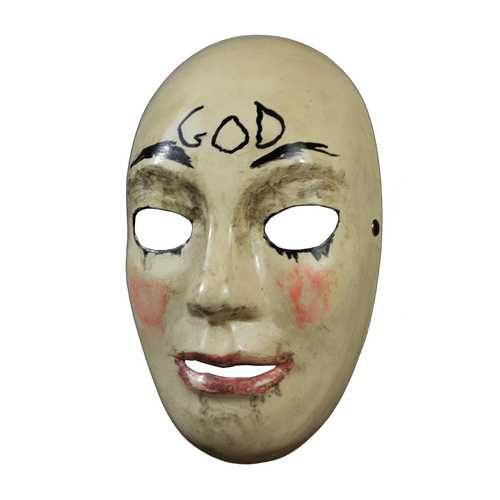 Left-side view of the God Mask
