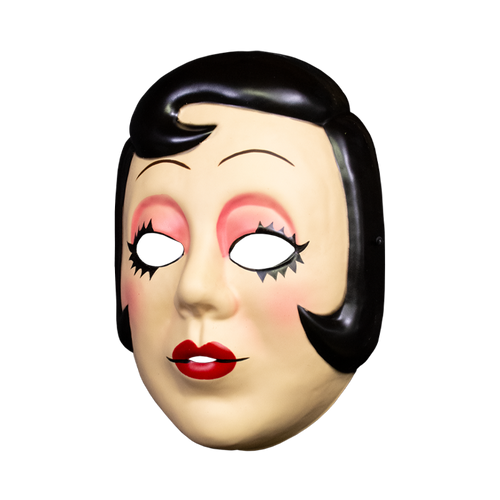 Left-side view of Pin-up Girl Mask