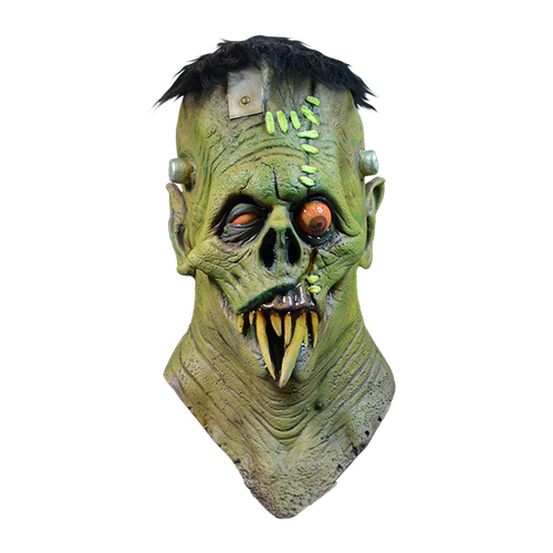 Front view of Green Gruesome Mask