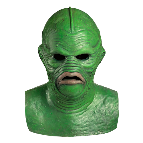 Front view of Gill Man Mask