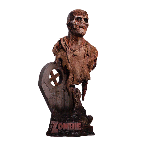 Front view of Poster Zombie Bust