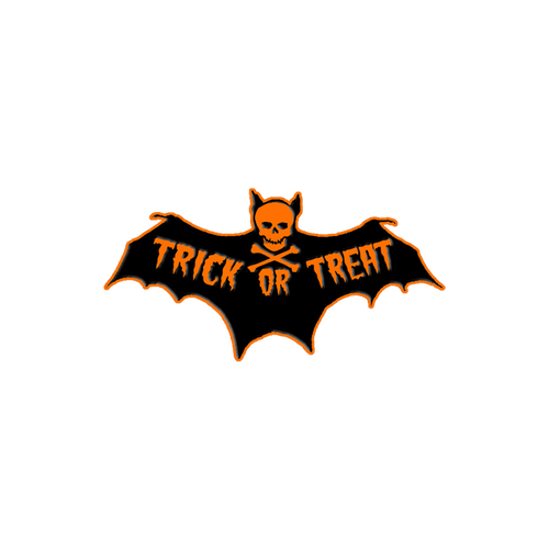 Trick or Treat Bat Pin