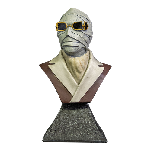 Front view of Invisible Man Bust