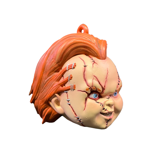 Right side of Chucky Ornament