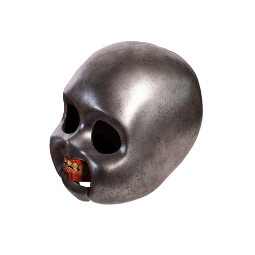 Left side of Good Guys Skull Prop