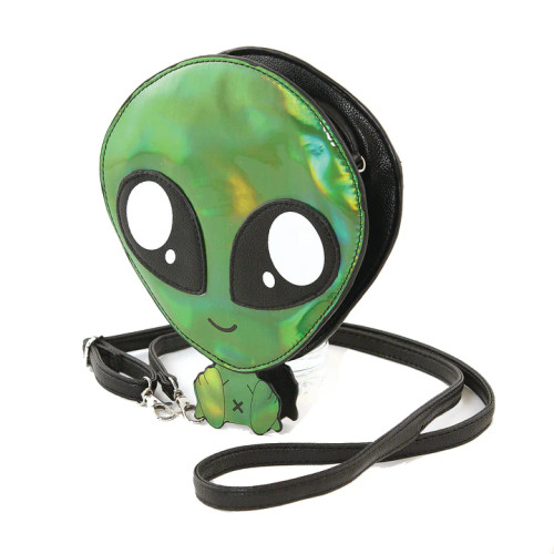 Baby Alien Shoulder Crossbody Bag- Side View