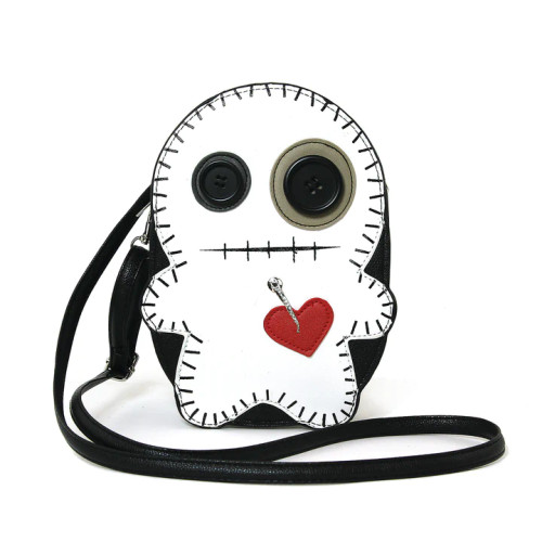 STITCHED VOODOO DOLL SHOULDER CROSSBODY- Front View