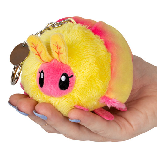 Micro Squishable Rosy Maple Moth- Front View