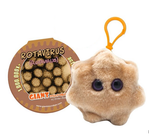 Rotavirus Keychain