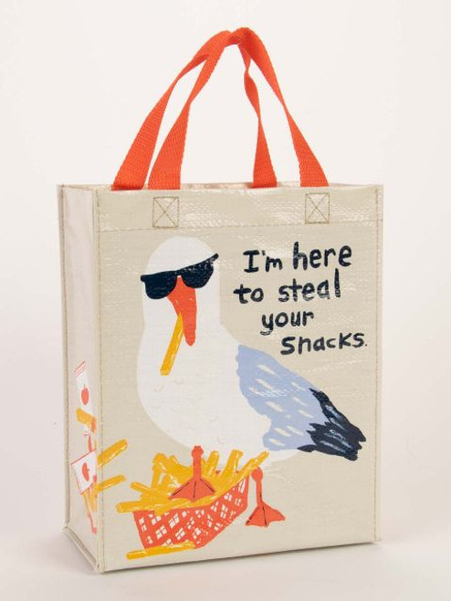 Steal Your Snacks Handy Tote- front view