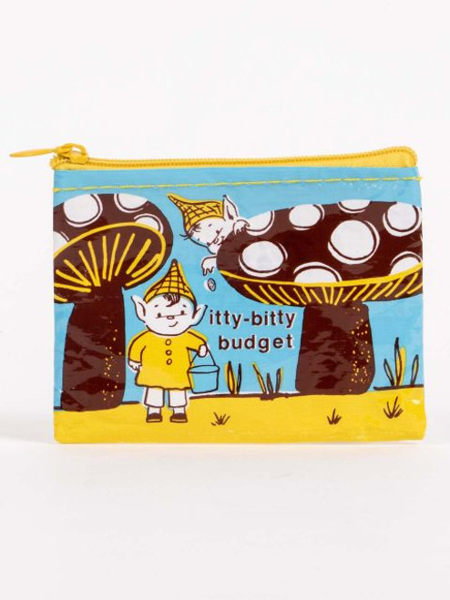 Itty Bitty Budget Coin Purse- front view