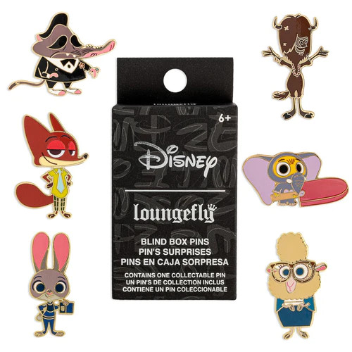 Zootopia Blind Box Pin- pins with blind box