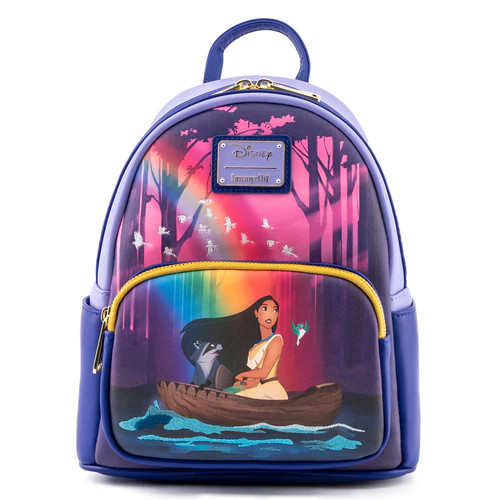 Pocahontas Just Around The River Bend Mini Backpack- front view