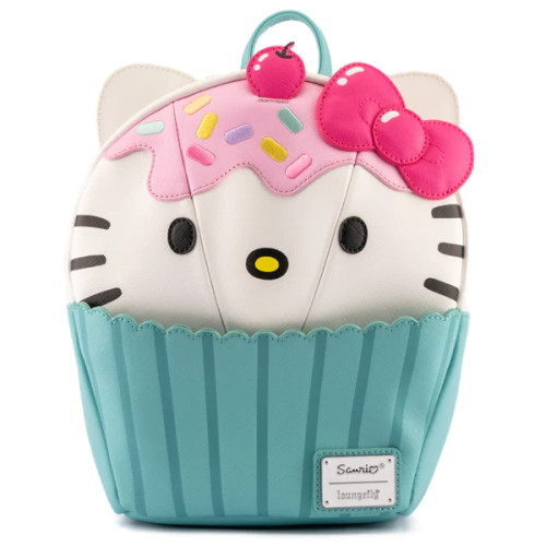 Sanrio Hello Kitty Cupcake Mini Backpack- front view