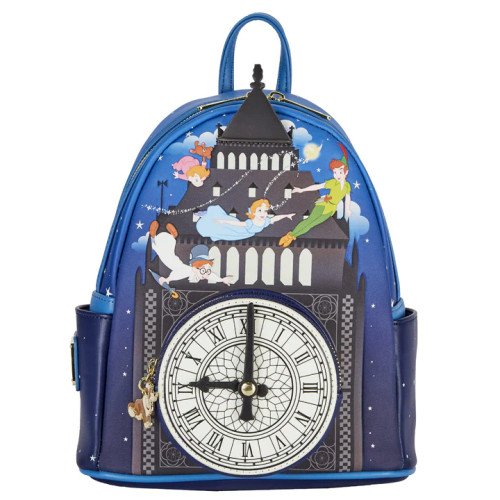 Peter Pan Glow Clock Mini Backpack- front view