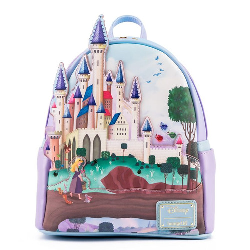 Sleeping Beauty Castle Mini Backpack- front view