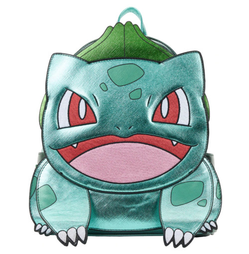 Pokemon Metallic Bulbasaur Mini Backpack- front view