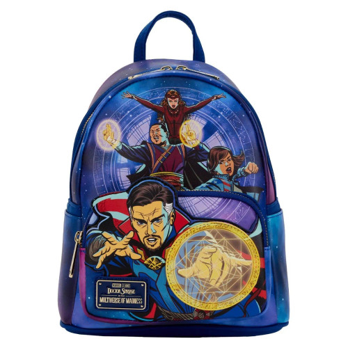 Marvel Doctor Strange Multiverse Glow In The Dark Mini Backpack- front view