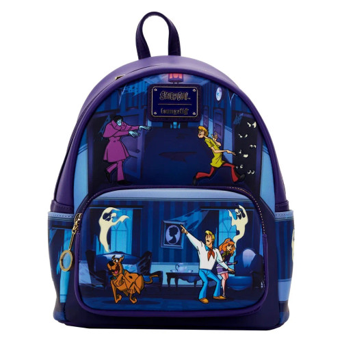 Scooby Doo Monster Chase Glow In The Dark Mini Backpack- front view