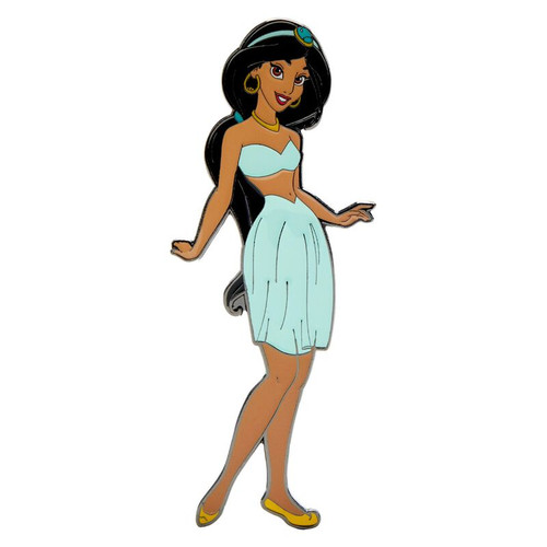 Princess Jasmine Paper Doll Magnetic Pin Set- plain pin