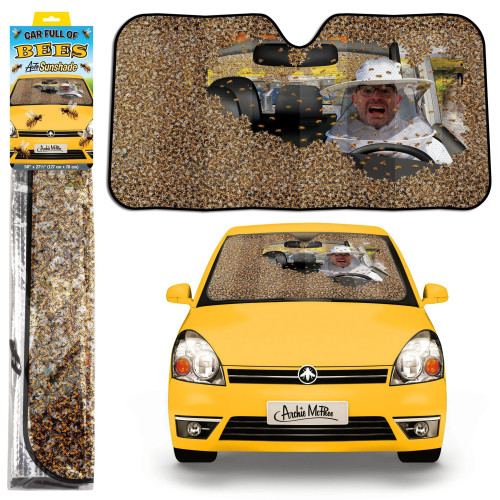 Car Full Of Bees Sunshade
