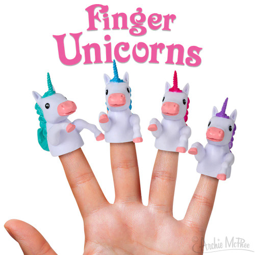 Unicorn Finger Puppet