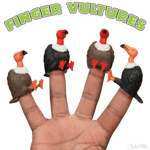 Vulture Finger Puppet