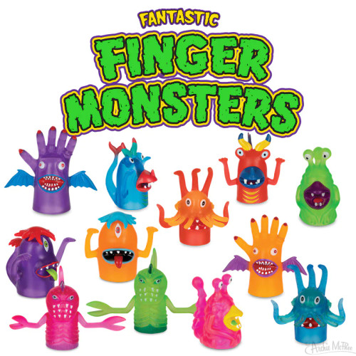 Fantastic Monster Finger Puppet