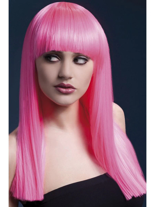 Neon Pink Alexia Wig