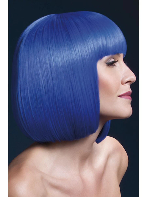 Neon Blue Elise Wig