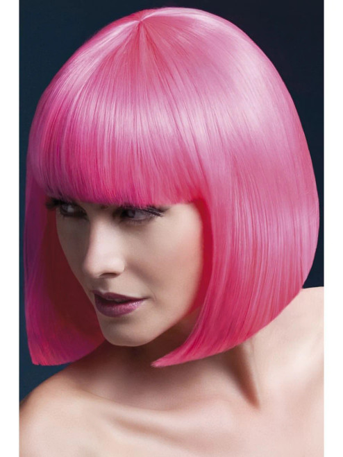 Neon Pink Elise Wig