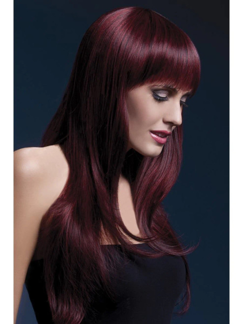 Black Cherry Sienna Wig