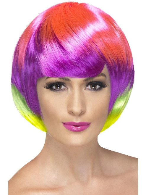Multi-Colored Funk Babe Wig
