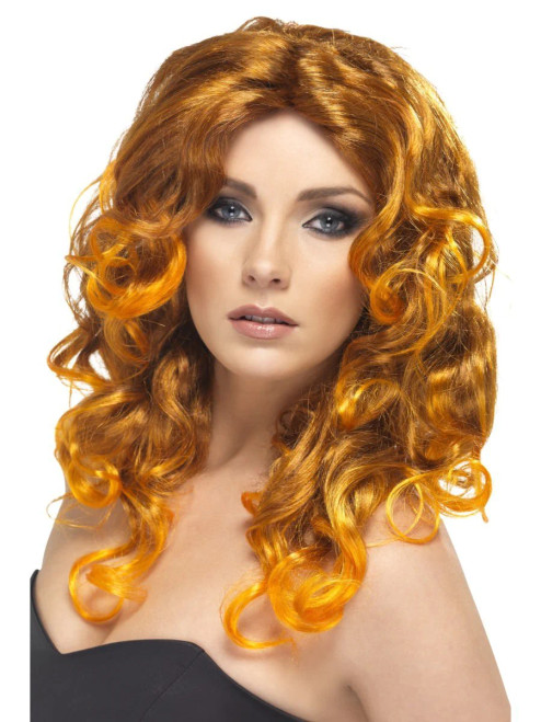 Light Auburn Glamour Wig