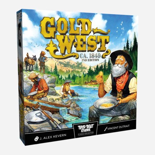 Gold West Game- front of box