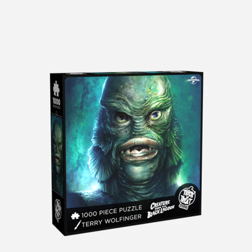 Creature From The Black Lagoon Jigsaw Puzzle- box