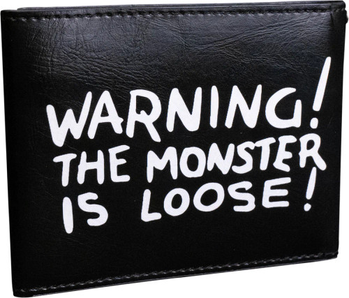 Universal Classic Monsters- Frankenstein Wallet- back view