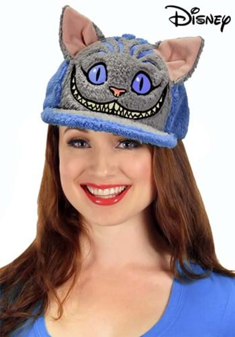 Alice in Wonderland- Cheshire Cat Fuzzy Cap- worn by model